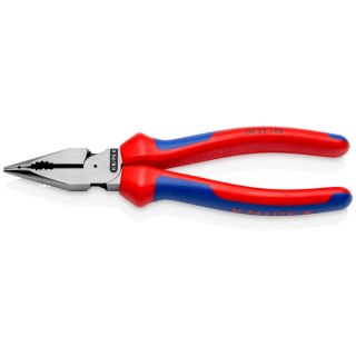 SZCZYPCE UNIWERSALNE Z OSTRO ZAKOŃCZONYMI SZCZĘKAMI 185MM KNIPEX