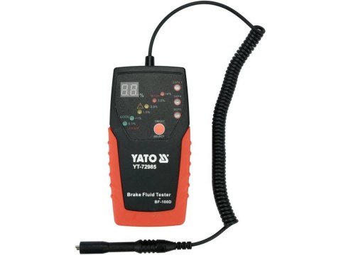 TESTER DO PŁYNU HAMULCOWEGO ELEKTRONICZNY WYŚWIETLACZ YATO