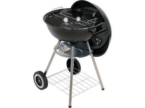 GRILL WĘGLOWY OKRĄGŁY Z POKROWCEM, RUSZT 41CM LUND