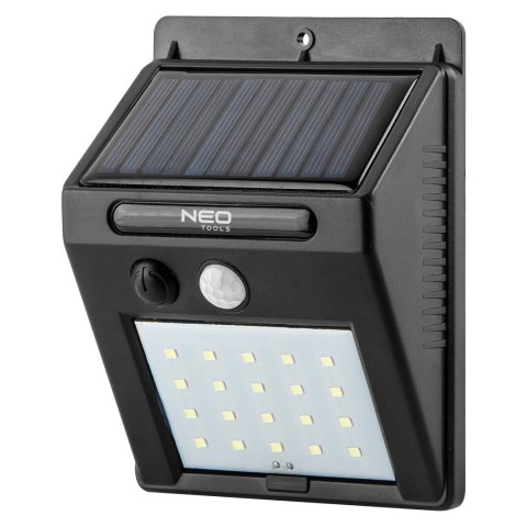 LAMPA SOLARNA ŚCIENNA SMD LED 250LM NEO