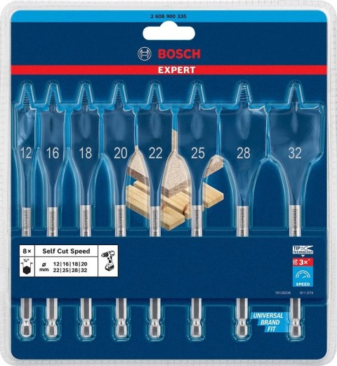 WIERTŁA ŁOPATKOWE SELFCUT EXPERT 8 EL BOSCH