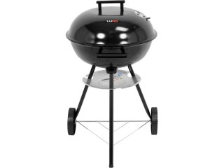 GRILL WĘGLOWY OKRĄGŁY Z POKRYWĄ, 41CM LUND