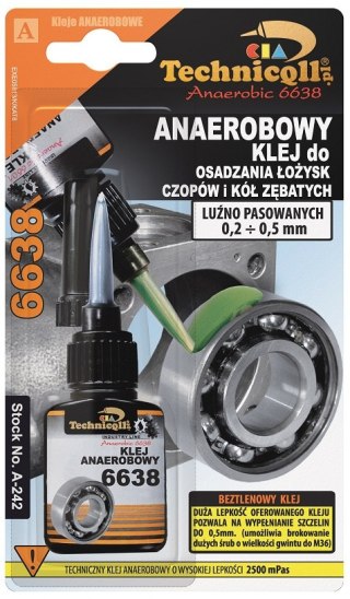 KLEJ ANAEROBOWY 6638 10G TECHNICQLL