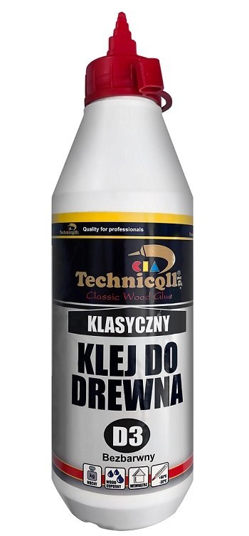 KLEJ DO DREWNA D3 500ML TECHNICQLL