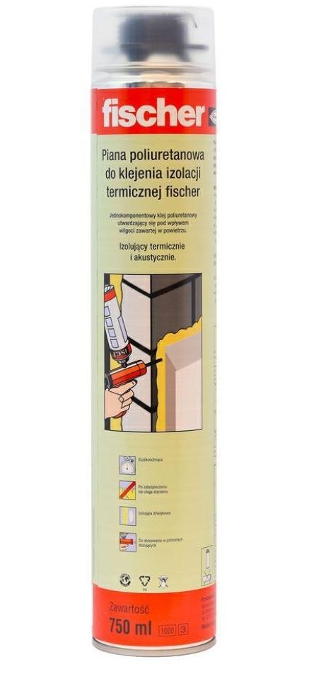 KLEJ DO STYROPIANU 750ML FISCHER