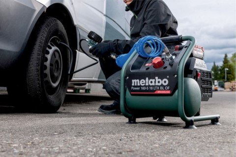 KOMPRESOR BEZOLEJOWY AKUMULATOROWY POWER 160-5 18 LTX BL OF METABO