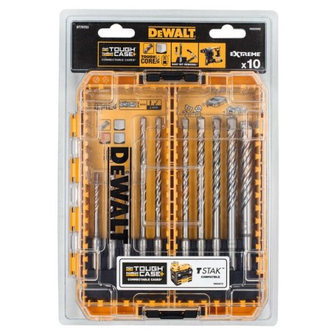 ZESTAW WIERTEŁ SDS-PLUS 10 EL. DEWALT