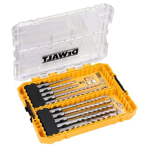 ZESTAW WIERTEŁ SDS-PLUS 10 EL. DEWALT