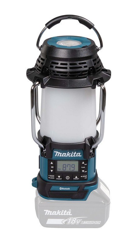 ODBIORNIK RADIOWY Z LAMPĄ I LATARKĄ 18V FM BLUETOOTH USB MAKITA