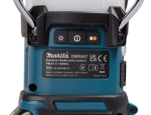 ODBIORNIK RADIOWY Z LAMPĄ I LATARKĄ 18V FM BLUETOOTH USB MAKITA