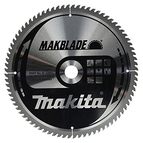 PIŁA SPIEKOWA DO DREWNA MAKBLADE 305*30MM 80Z MAKITA