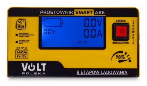 PROSTOWNIK SMART 6V/12V 15A A86 VOLT POLSKA