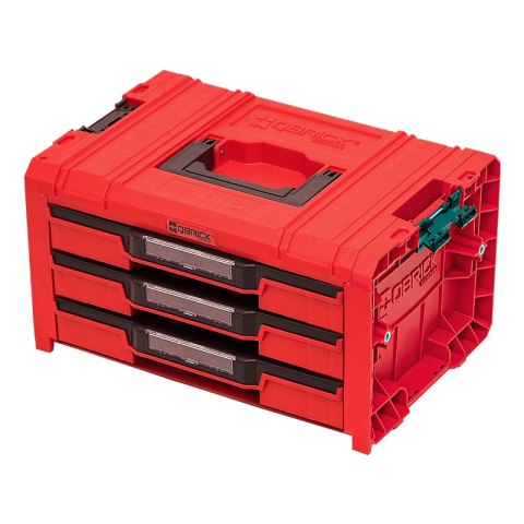 SKRZYNKA NARZĘDZIOWA QBRICK PRO DRAWER 3 TOOLBOX 2.0EXP.RED QBRICK