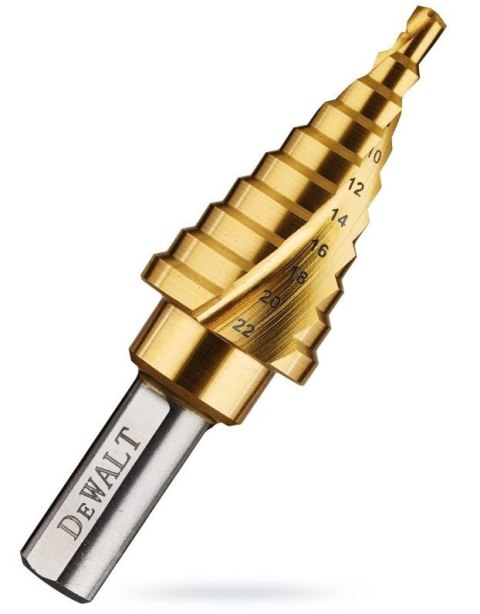 WIERTŁO WIELOSTOPNIOWE 4-22MM DEWALT