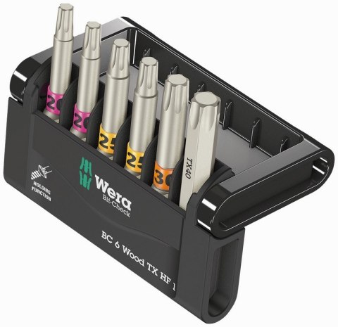 ZESTAW BIT-CHECK 6 TX UNIVERSAL 1, 6CZ. WERA