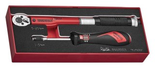 ZESTAW KLUCZ I WKRĘTAK DYNAMOMETRYCZNY 1/4'' TEZSD02 TENG TOOLS