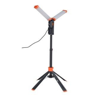 LAMPA PODWÓJNA NA STATYWIE 360 STOPNI 2X4300LM NEO