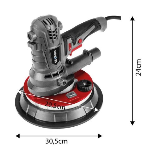 SZLIFIERKA DO GIPSU 900W, 180 MM, LED GRAPHITE