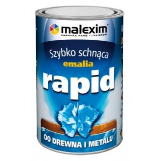 SZYBKO SCHNĄCA EMALIA ALKIDOWA RAPID BIAŁY MAT 0.7L MALEXIM