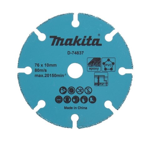 TARCZA DIAMENTOWA SEGMENTOWA 76*10MM MAKITA