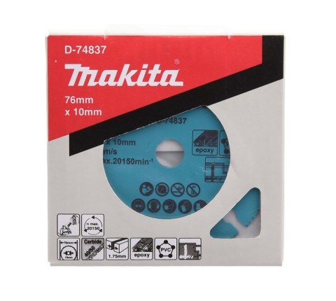 TARCZA DIAMENTOWA SEGMENTOWA 76*10MM MAKITA