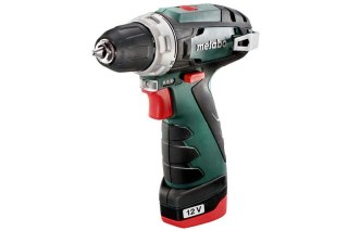 WIERTARKO-WKRĘTARKA AKUMULATOROWA 12V POWERMAXX BS 2*2.0AH METABO