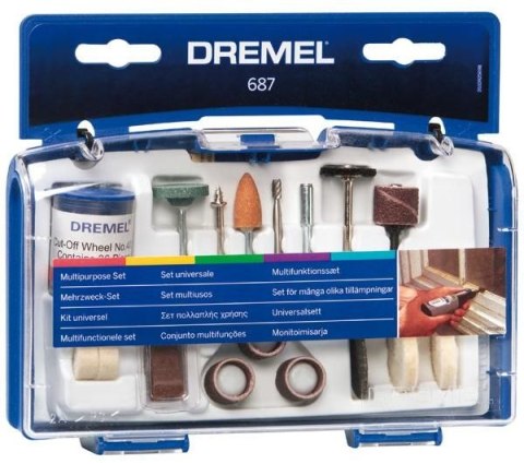 ZESTAW AKCESORIÓW UNIWERSALNY 52 EL. DREMEL