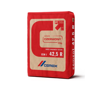 Cement CEMEX CZERWONY 42,5 25 kg