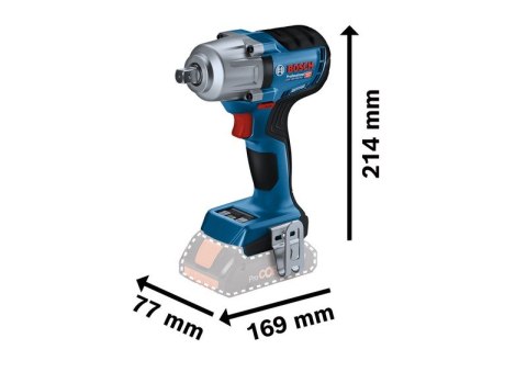 KLUCZ UDAROWY AKUMULATOROWY 1/2'' GDS 18V-450PC 2*4.0AH BOSCH