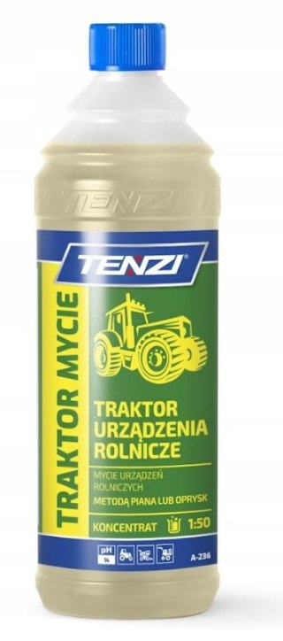 TRAKTOR MYCIE, ŚRODEK DO MYCIA MASZYN ROLNICZYCH 1L TENZI