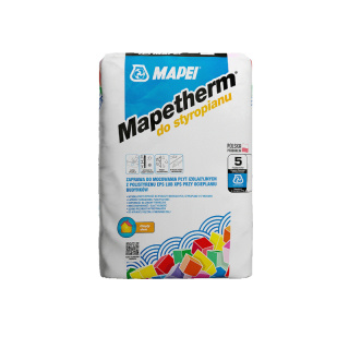 Zaprawa klejowa do styropianu MAPEI MAPETHERM 25 kg