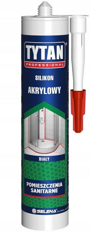 SILIKON AKRYLOWY 280ML BIAŁY