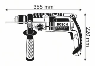 WIERTARKA UDAROWA GSB 21-2 RCT 1300W BOSCH