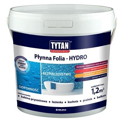 PŁYNNA FOLIA HYDRO TYTAN 1,2KG SZARY