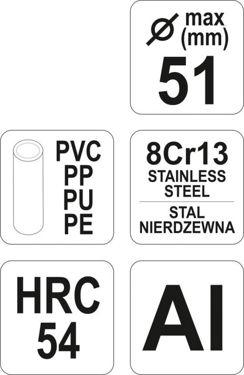 OBCINAK DO RUR PCV FI MAX 51 MM