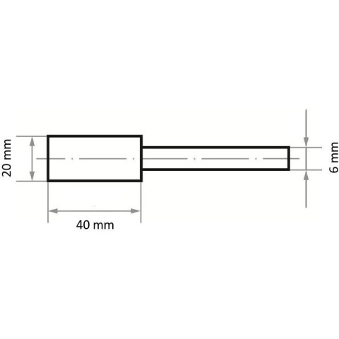 ŚCIERNICA TRZPIENIOWA EKR 36 N V4 20*40*6