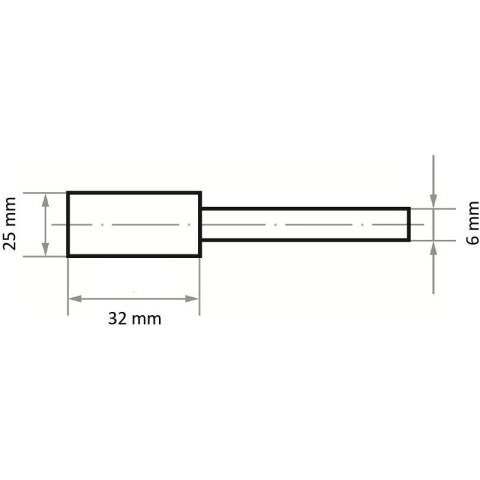 ŚCIERNICA TRZPIENIOWA EKR 36 N V4 25*32*6