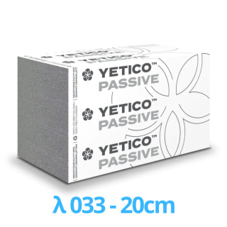 Styropian elewacyjny grafitowy 20 cm cena za m2 033 Yetico Gama Passive Fasada