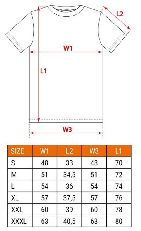 T-SHIRT OUTDOOR LAS ROZMIAR XXL