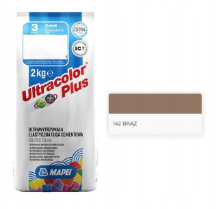 Fuga elastyczna MAPEI ULTRACOLOR PLUS 2kg BRĄZ 142