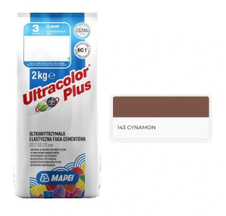 Fuga elastyczna MAPEI ULTRACOLOR PLUS 2kg CYNAMON 143