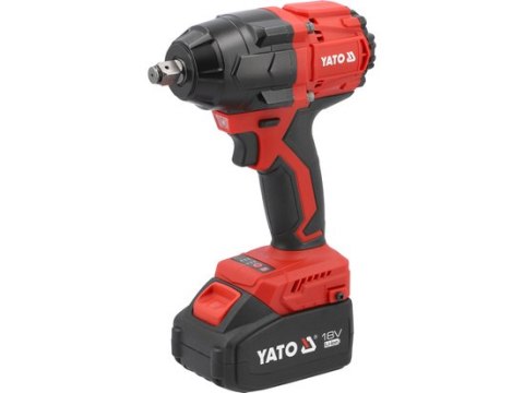 KLUCZ UDAROWY BEZSZCZOTKOWY 18V 1/2'' 800NM 2*4AH KLUCZ UDAROWY BEZSZCZOTKOWY 18V 1/2'' 800NM 2*4AH