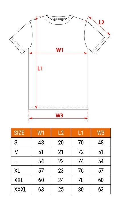 T-SHIRT COMFORT ROZMIAR XXL T-SHIRT COMFORT ROZMIAR XXL