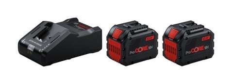 ZESTAW STARTOWY PROCORE 18V 2*12.0AH + ŁADOWARKA ZESTAW STARTOWY PROCORE 18V 2*12.0AH + ŁADOWARKA