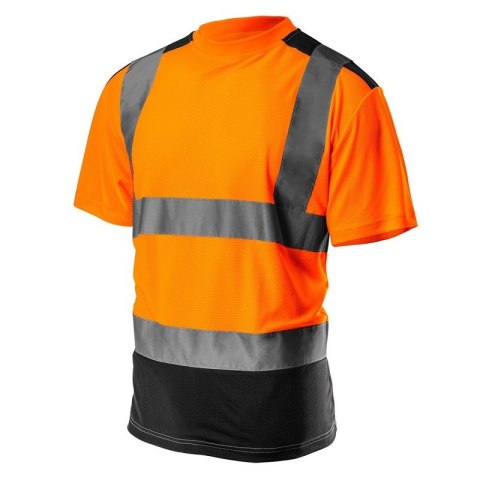 KOSZULKA T-SHIRT OSTRZEGAWCZY CIEMNY DÓŁ POMARAŃCZOWY M KOSZULKA T-SHIRT OSTRZEGAWCZY CIEMNY DÓŁ POMARAŃCZOWY M