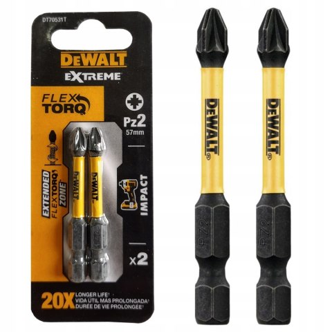 KOŃCÓWKI WKRĘTAKOWE UDAROWE PZ2*50 EXTREME 2SZT KOŃCÓWKI WKRĘTAKOWE UDAROWE PZ2*50 EXTREME 2SZT
