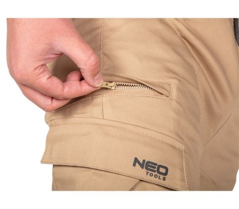 SPODNIE ROBOCZE OUTDOOR TYPU JOGGER BEŻOWE ROZMIAR L