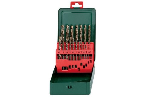 WIERTŁA DO METALU HSS-CO 1-10MM 19 SZTUK WIERTŁA DO METALU HSS-CO 1-10MM 19 SZTUK