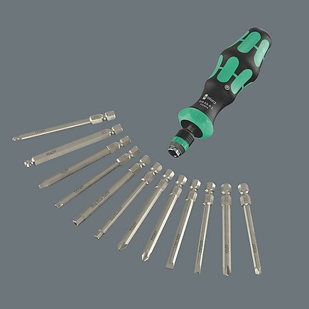 RĘKOJEŚĆ Z UCHWYTEM DO BITÓW 1/4'' X 140MM