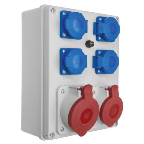 ROZDZIELNICA R-BOX 240 1*32A/5P 1*16A/5P 4*250V IP44 ROZDZIELNICA R-BOX 240 1*32A/5P 1*16A/5P 4*250V IP44